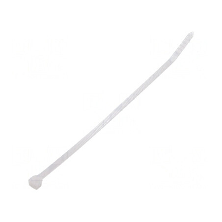 Colier de strângere poliamidă 220N naturală, dimensiuni L: 366mm, W: 4,6mm | Electronic-mag.ro | Componente Electronice