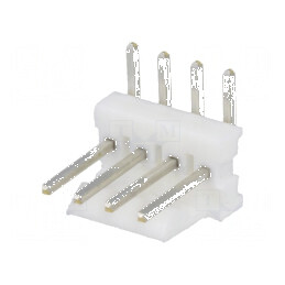 Conector cablu-placă soclu tată PIN 4 2,54mm THT MTA-100 - conectivitate fiabilă | Electronic-mag.ro | Componente Electronice