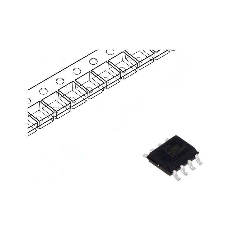 Driver buck LED SO8-EP, IC pentru tensiuni 4,5÷60V, Ch: 1 | Electronic-mag.ro | Componente Electronice