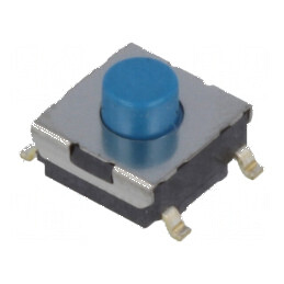 Microîntrerupător TACT SPST-NO 0,05A/24VDC SMT - Poziția 2, Fără Contacte | Electronic-mag.ro | Componente Electronice
