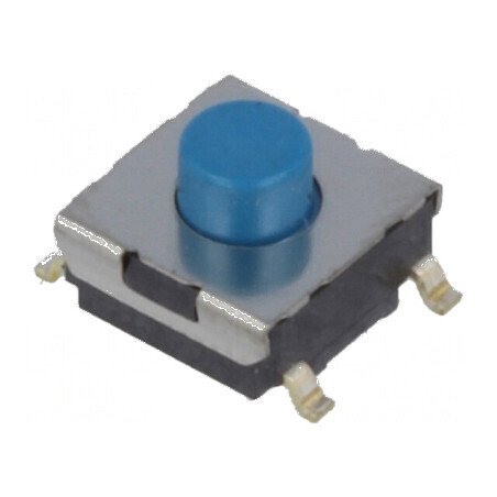 Microîntrerupător TACT SPST-NO 0,05A/24VDC SMT - Poziția 2, Fără Contacte | Electronic-mag.ro | Componente Electronice