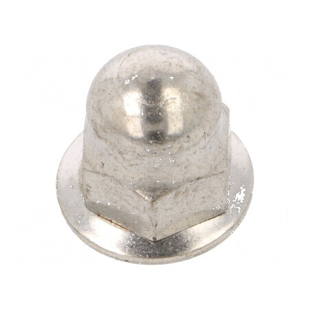 Piuliță cu flanșă hexagonală M5 0,8 din oțel inoxidabil A2, dimensiune 8mm | Electronic-mag.ro | Componente Electronice