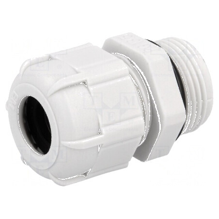 Garnitură de etanșare PG13,5 IP68 poliamidă gri UL94V-2 pentru protecție împotriva apei și prafului | Electronic-mag.ro | Componente Electronice