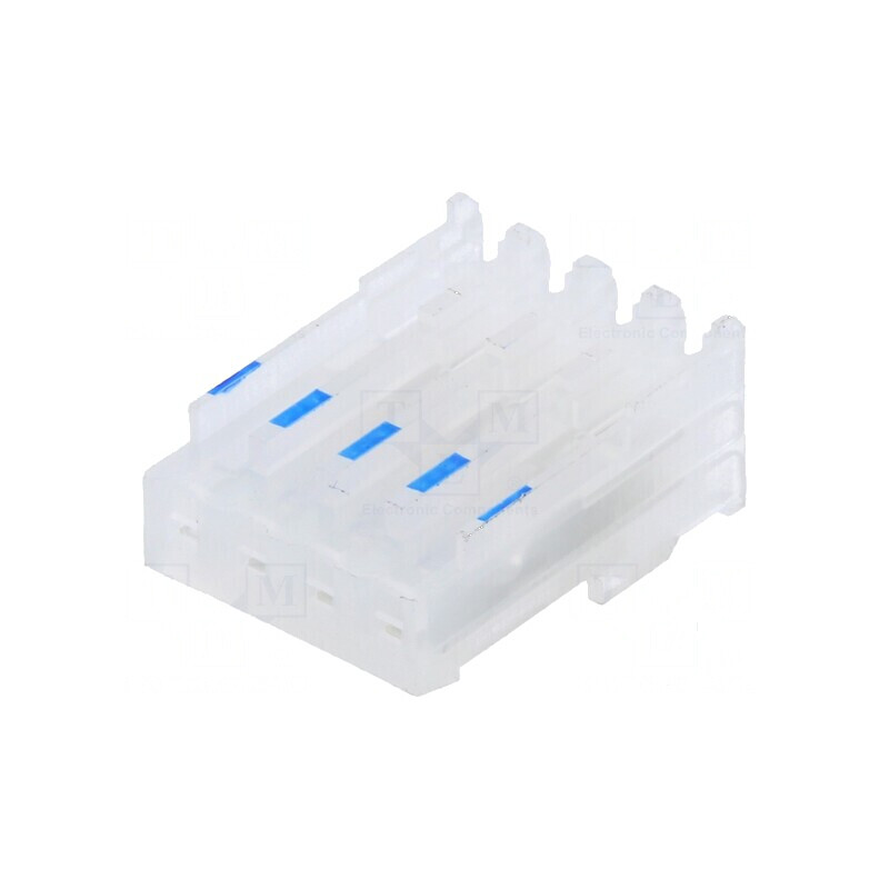 Conector cablu-placă mufă mamă PIN 4 de capăt 2,54mm IDC pentru conexiuni electrice | Electronic-mag.ro | Componente Electronice
