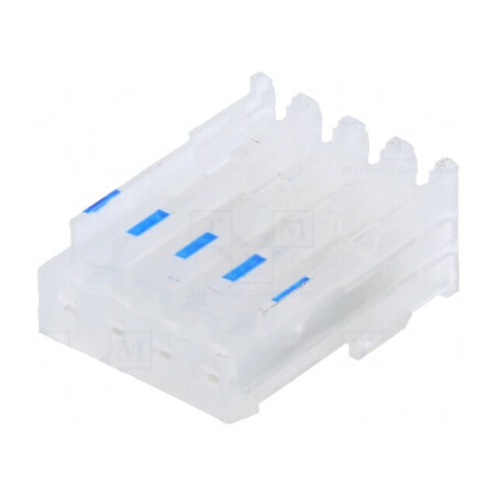 Conector cablu-placă mufă mamă PIN 4 de capăt 2,54mm IDC pentru conexiuni electrice | Electronic-mag.ro | Componente Electronice