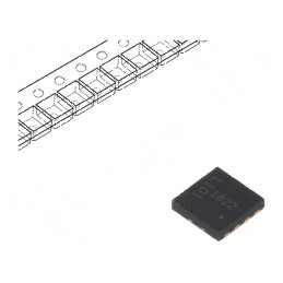 Driver LED mono-tranzistor IC DFN8 800mA, 1 canal, 5÷50V | Electronic-mag.ro | Componente Electronice