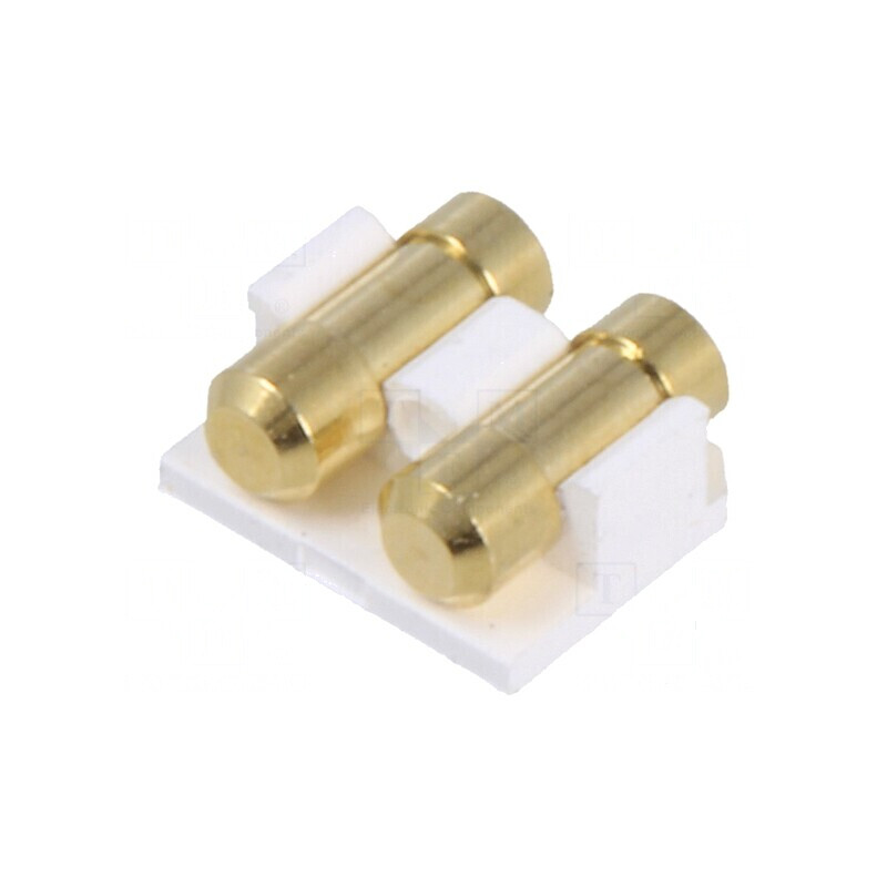 Conector PCB-PCB PIN 2 aurit SMT mamă pentru plăci de circuit orizontale | Electronic-mag.ro | Componente Electronice