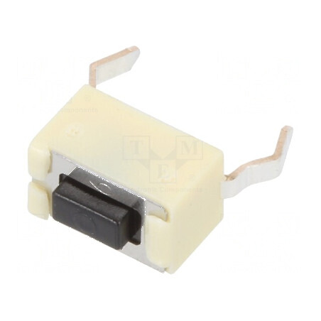 Microîntrerupător TACT SPST 0,05A/12VDC 6x3,5x3,5mm pentru aplicații electrice | Electronic-mag.ro | Componente Electronice