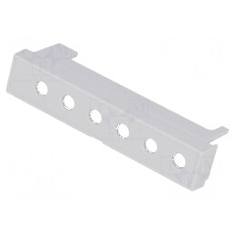 Capac borne gri pentru conexiuni de 6-10,16mm | Electronic-mag.ro | Componente Electronice