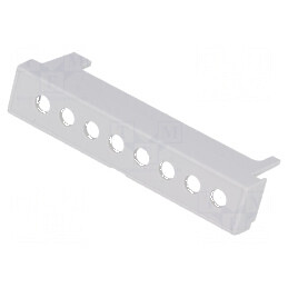 Capac borne gri pentru numărul orificiului 8, dimensiune 7,65mm | Electronic-mag.ro | Componente Electronice