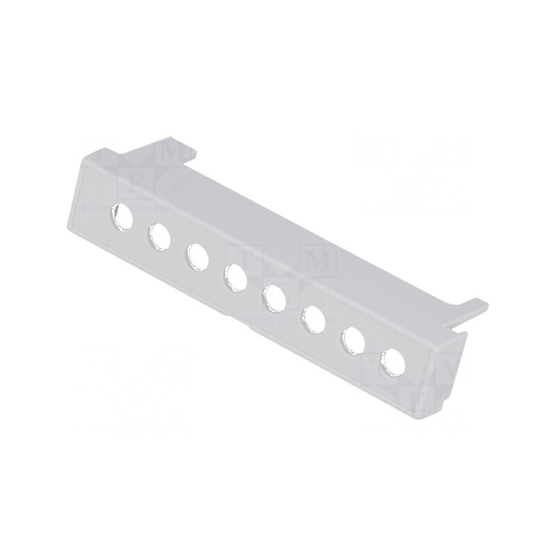 Capac borne gri pentru numărul orificiului 8, dimensiune 7,65mm | Electronic-mag.ro | Componente Electronice Capac borne gri pentru numărul orificiului 8, dimensiune 7,65mm | Electronic-mag.ro | Componente Electronice