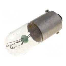 Lampă baionetă BA9S 28VDC 40mA T3 1/4 10,3mm x 30mm | Electronic-mag.ro | Componente Electronice