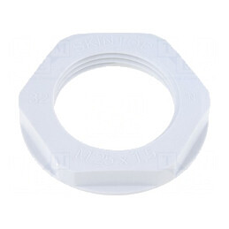 Piuliță M25 poliamidă UL94V-0 34mm gri fără halogen, Pas: 1,5 | Electronic-mag.ro | Componente Electronice