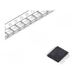 Buffer digital non-inversor IC 4 canale CMOS TTL SMD TSSOP14 HCT | Electronic-mag.ro | Componente Electronice