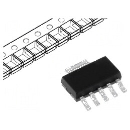Stabilizator de tensiune LDO nereglabil 2,5V 0,3A SMD pentru circuite electronice | Electronic-mag.ro | Componente Electronice