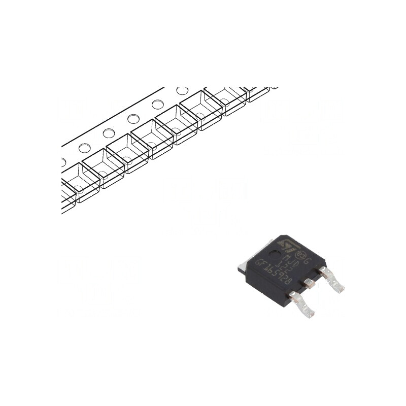 Tranzistor NPN bipolar Darlington 100V 8A 20W DPAK - Componentă electronică pentru circuite | Electronic-mag.ro | Componente Electronice