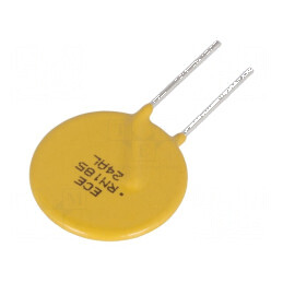 Siguranţă polimerică PTC 1,85A Ø0,81mm x 7,6mm pentru protecţie circuit electric | Electronic-mag.ro | Componente Electronice