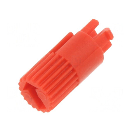 Buton rotativ roșu Ø4x7,3mm | Electronic-mag.ro | Componente Electronice