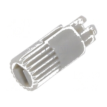 Buton rotativ gri Ø4x7,3mm pentru aparate electrice | Electronic-mag.ro | Componente Electronice
