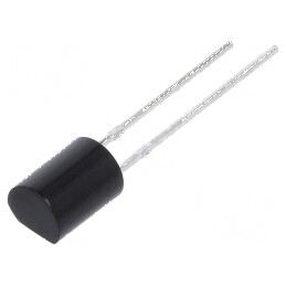 Fotodiodă PIN THT 940nm 5nA neagră cu cap rotunjit plat | Electronic-mag.ro | Componente Electronice
