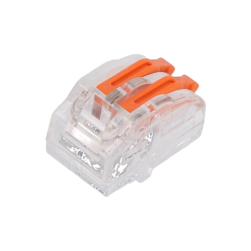 Bornă cu arc pentru cablu 0,5÷4mm² 450V 32A cu eliberare rapidă | Electronic-mag.ro | Componente Electronice Bornă cu arc pentru cablu 0,5÷4mm² 450V 32A cu eliberare rapidă | Electronic-mag.ro | Componente Electronice