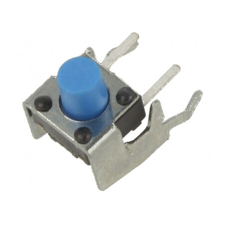 Microîntrerupător TACT SPST-NO 0,05A/12VDC THT, Pozitie 2, Fără Contacte | Electronic-mag.ro | Componente Electronice
