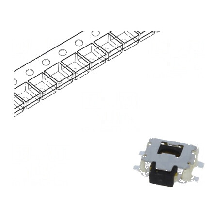 Microîntrerupător TACT SPST-NO 0,05A/12VDC SMT - Pozitie 2 | Electronic-mag.ro | Componente Electronice
