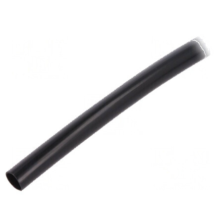 Manşon electroizolant PVC neagră 5mm L: 10m -20÷125°C | Electronic-mag.ro | Componente Electronice