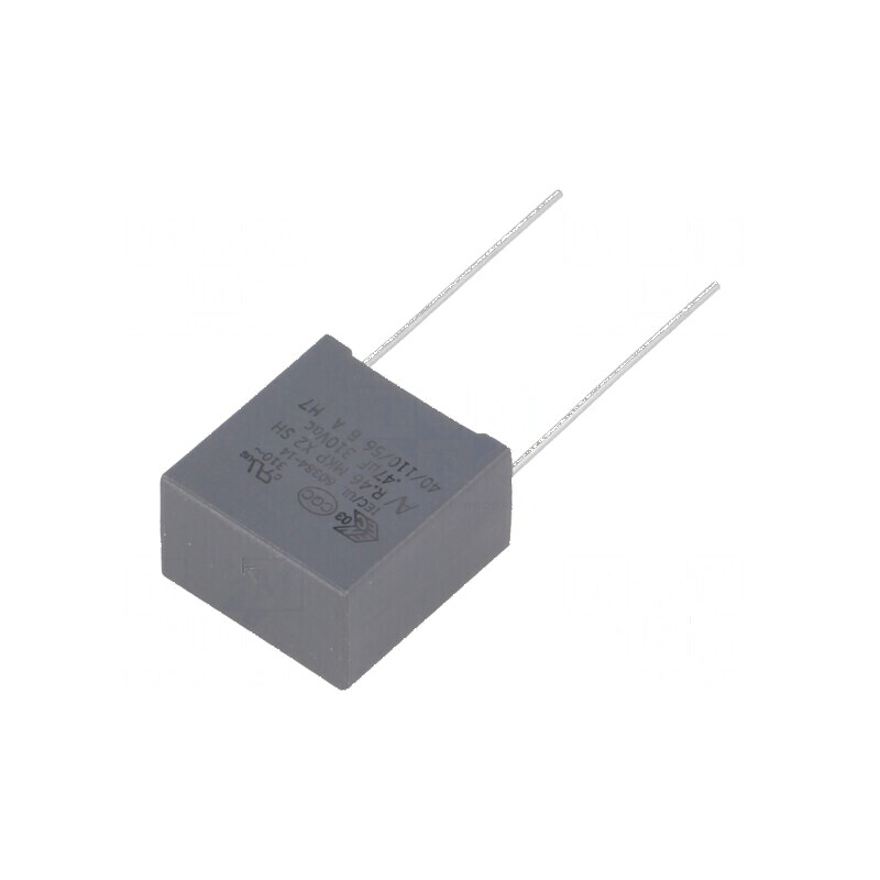 Condensator polipropilenă X2 R46 310V 470nF 18x11x19mm pentru aplicații electrice | Electronic-mag.ro | Componente Electronice Condensator polipropilenă X2 R46 310V 470nF 18x11x19mm pentru aplicații electrice | Electronic-mag.ro | Componente Electronice