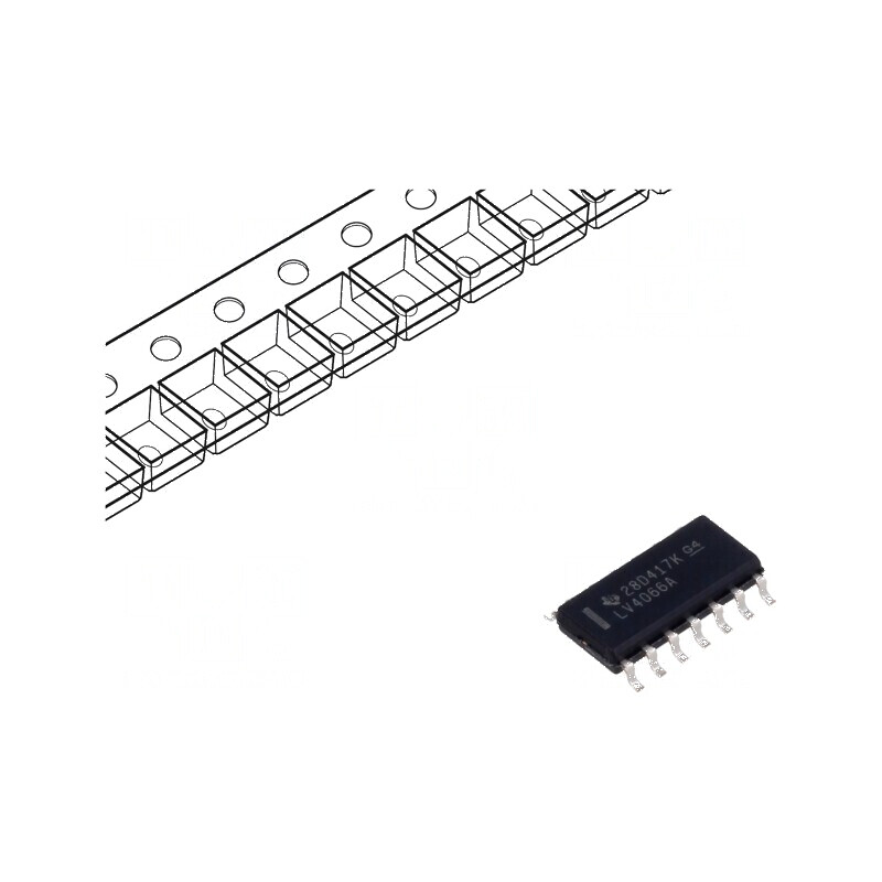 Comutator analogic bilateral IC Ch: 4 SMD SOIC14 2÷5,5VDC | Electronic-mag.ro | Componente Electronice
