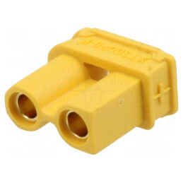 Conector alimentare DC XT30 mamă 2 pini pentru PCB THT | Electronic-mag.ro | Componente Electronice