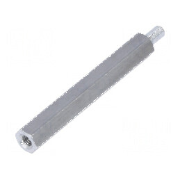 Piuliță distanțieră filet M3 40mm, filet interior și exterior M3 | Electronic-mag.ro | Componente Electronice