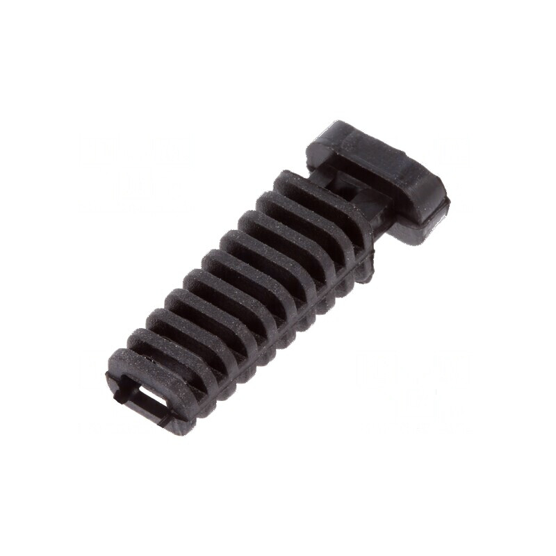 Manşon elastomer negru pentru grosime panou max. 3,9mm, lungime 25mm | Electronic-mag.ro | Componente Electronice Manşon elastomer negru pentru grosime panou max. 3,9mm, lungime 25mm | Electronic-mag.ro | Componente Electronice