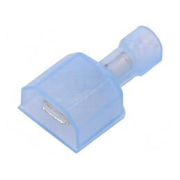 Terminal plat 6,3mm tată 0,8mm pentru cablu 1,25÷2mm2 - crimpat | Electronic-mag.ro | Componente Electronice