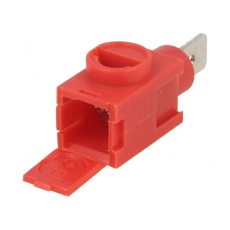 Regletă de conexiuni piste roșie Contractor 1, 0,14÷2,5mm² | Electronic-mag.ro | Componente Electronice