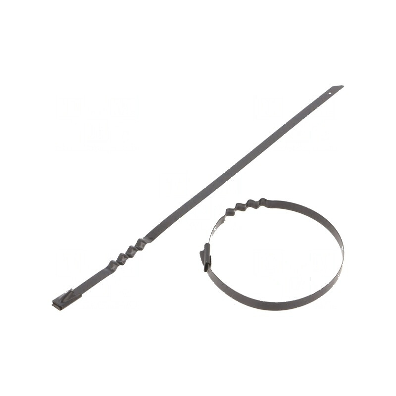 Colier de strângere negru ondulat 200mm L, 4,6mm W, 445N | Electronic-mag.ro | Componente Electronice Colier de strângere negru ondulat 200mm L, 4,6mm W, 445N | Electronic-mag.ro | Componente Electronice