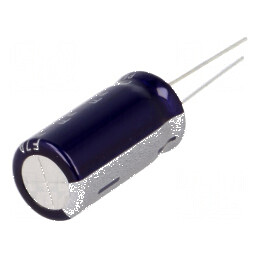 Condensator electrolitic low ESR THT 22uF 400VDC Ø12,5x25mm pentru aplicații electronice | Electronic-mag.ro | Componente Electronice