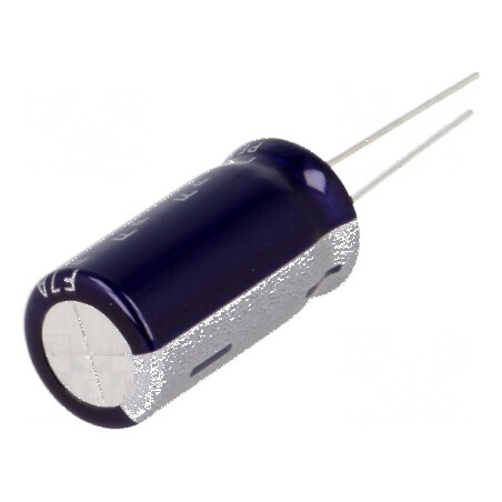 Condensator electrolitic low ESR THT 22uF 400VDC Ø12,5x25mm pentru aplicații electronice | Electronic-mag.ro | Componente Electronice