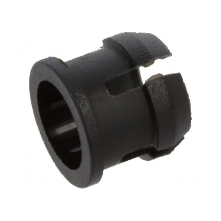 Montură monobloc neagră pentru LED 5mm UL94V-2, dimensiune 5,8mm | Electronic-mag.ro | Componente Electronice