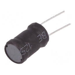 Inductor THT 2,2mH 650mA ±10% Ø11,5x17,5mm vertical | Electronic-mag.ro | Componente Electronice
