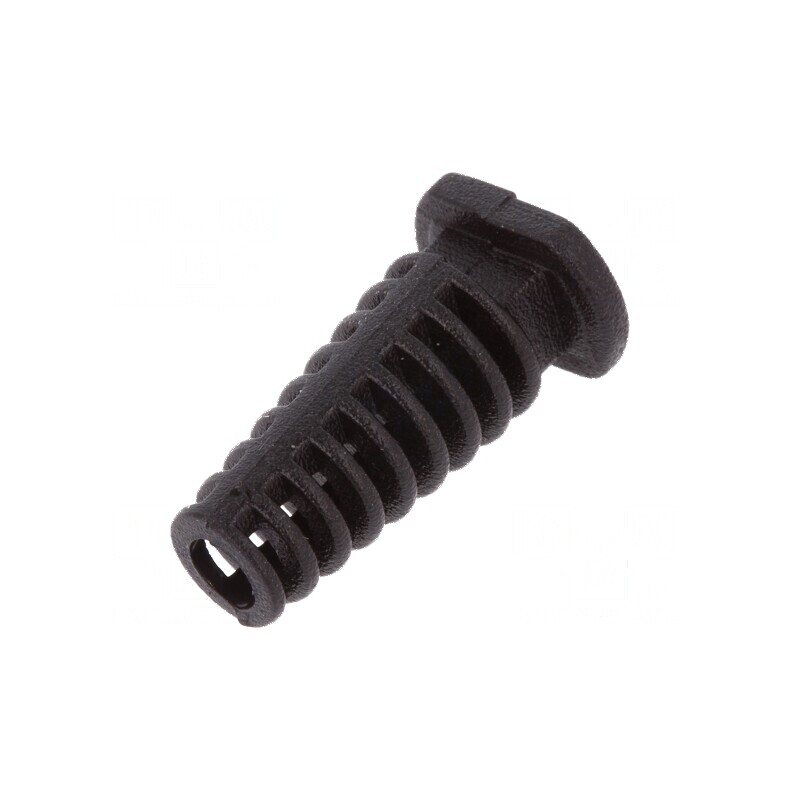 Manşon elastomer negru Øorif 4,5mm pentru gros panou max. 3,5mm | Electronic-mag.ro | Componente Electronice Manşon elastomer negru Øorif 4,5mm pentru gros panou max. 3,5mm | Electronic-mag.ro | Componente Electronice