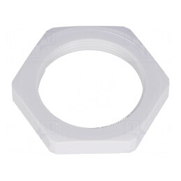 Piuliță M32 din poliamidă 41mm cu filet metric și pas de 1,5 | Electronic-mag.ro | Componente Electronice