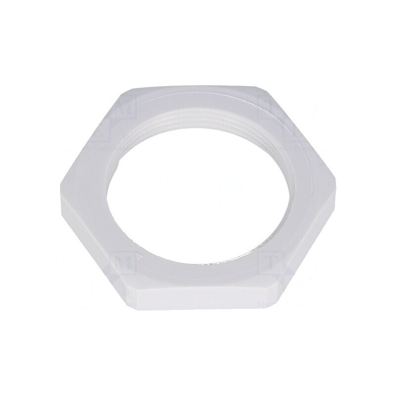 Piuliță M32 din poliamidă 41mm cu filet metric și pas de 1,5 | Electronic-mag.ro | Componente Electronice Piuliță M32 din poliamidă 41mm cu filet metric și pas de 1,5 | Electronic-mag.ro | Componente Electronice