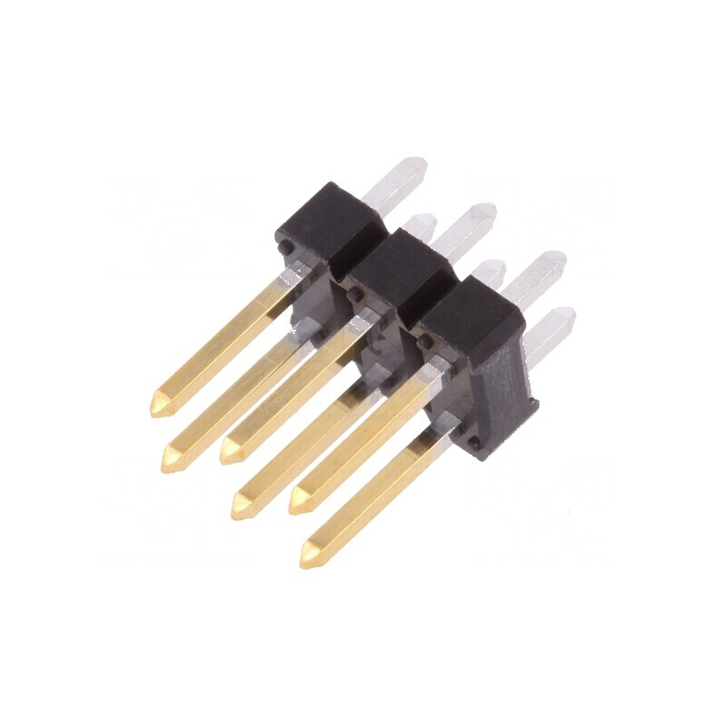 Conector BERGSTIK II tată cu 6 pini drept pentru şiruri pini. | Electronic-mag.ro | Componente Electronice Conector BERGSTIK II tată cu 6 pini drept pentru şiruri pini. | Electronic-mag.ro | Componente Electronice