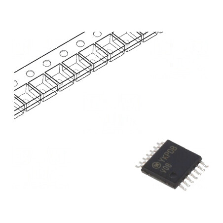 IC digital cu 4 canale SMD TSSOP14, 2÷5,5VDC, -40÷85°C VHC | Electronic-mag.ro | Componente Electronice