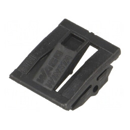 Clichet de blocare 770 WINSTA neagră - accesorii electrice de conectare | Electronic-mag.ro | Componente Electronice