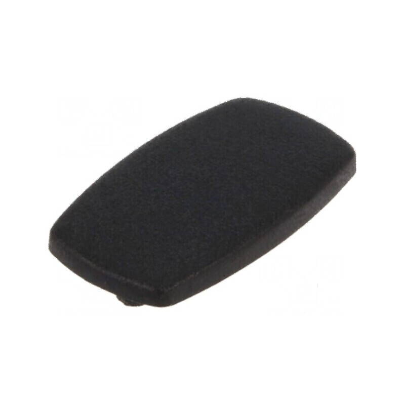Capac ABS negru oval cu fixare prin apăsare | Electronic-mag.ro | Componente Electronice Capac ABS negru oval cu fixare prin apăsare | Electronic-mag.ro | Componente Electronice