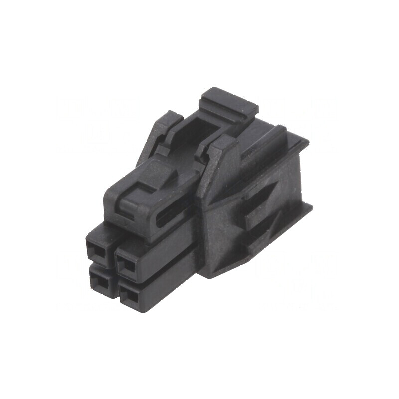 Conector cablu-placă Nano-Fit PIN 4, temperatură operare -40÷105°C, UL94V-0, mufă | Electronic-mag.ro | Componente Electronice Conector cablu-placă Nano-Fit PIN 4, temperatură operare -40÷105°C, UL94V-0, mufă | Electronic-mag.ro | Componente Electronice