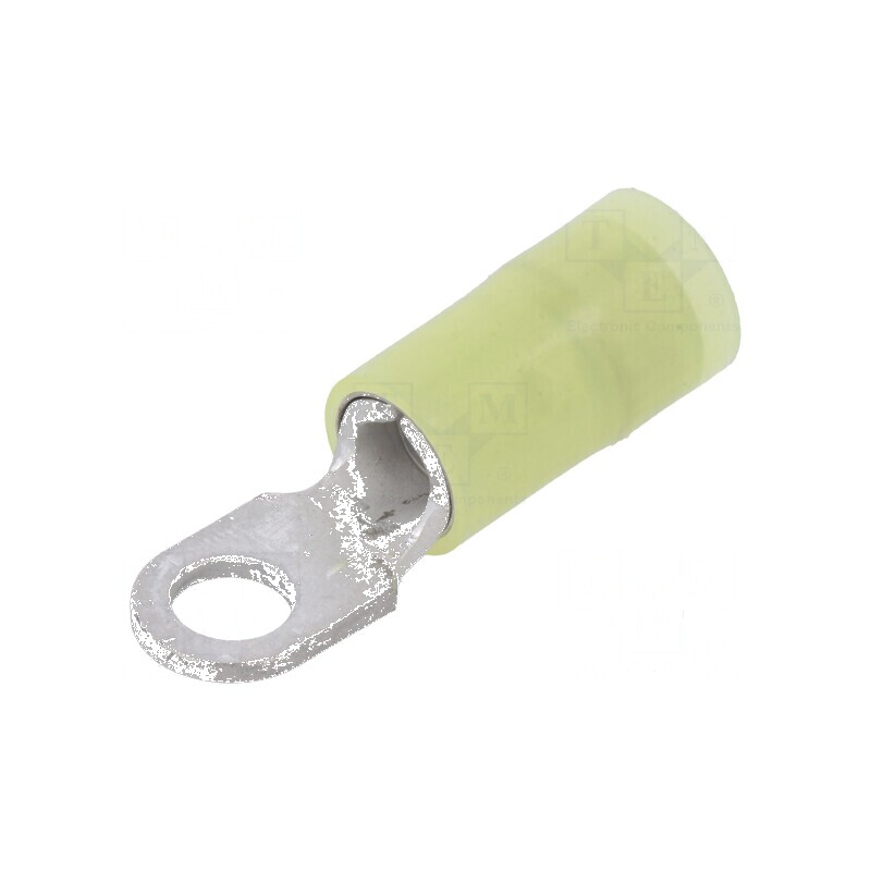 Vârf inelar M4 pentru cabluri 2,5÷6mm², izolată, cupru cositorit, temperatură -55÷105°C | Electronic-mag.ro | Componente Electronice Vârf inelar M4 pentru cabluri 2,5÷6mm², izolată, cupru cositorit, temperatură -55÷105°C | Electronic-mag.ro | Componente Electronice