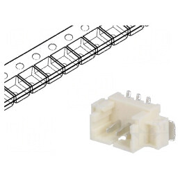 Conector cablu-placă soclu tată PicoBlade™ 1,25mm PIN 3 SMT - Componentă electronică | Electronic-mag.ro | Componente Electronice